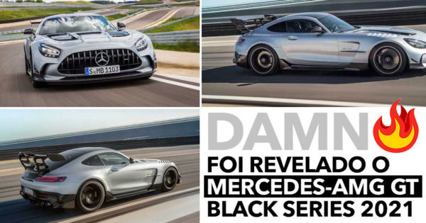 DAMN! Foi revelado o MERCEDES-AMG GT BLACK SERIES 2021