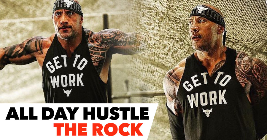 Dwayne Johnson: All Day Hustle. Project Rock