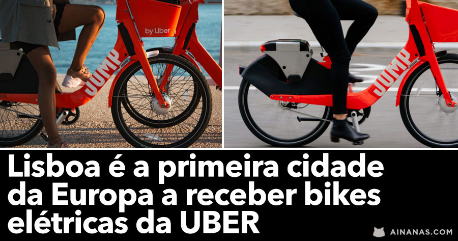 Lisboa é a PRIMEIRA CIDADE europeia a Receber Bicicletas da Uber