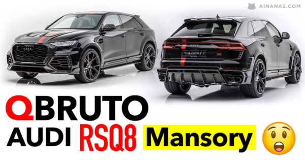 QBRUTO: Confere este Audi RSQ8 preparado pela Mansory