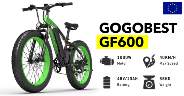 Na cidade ou na montanha a GOGOBEST GF600  E-bike não falha!