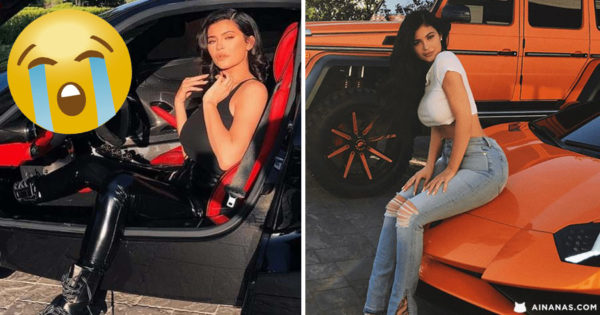 As bombas automóveis da BILIONÁRIA de 23 anos KYLIE JENNER