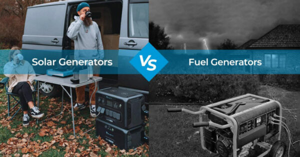 Confronto de Geradores: Solares vs. Combustível