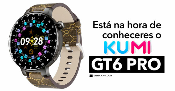 Está na hora de conheceres o KUMI GT6 PRO