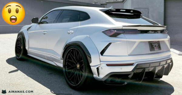 LAMBORGHINI URUS com kit completo de Widebody