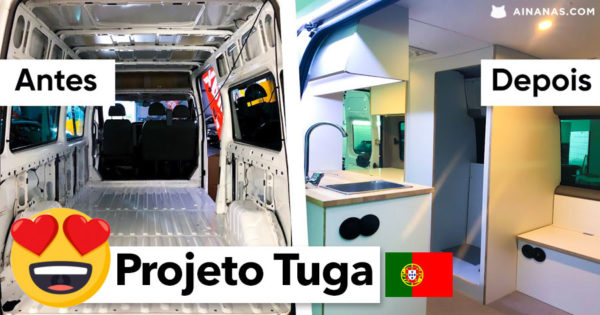 Jovem Português Aproveita Confinamento para fazer AUTOCARAVANA incrível