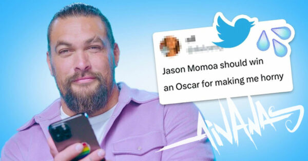 Jason Momoa lê Tweets de FÃS COM O CIO