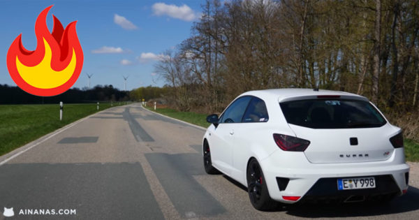 SEAT IBIZA CUPRA dá tudo na Autobahn!