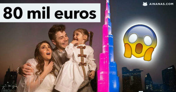 80 MIL EUROS para revelar sexo do bebé no Dubai