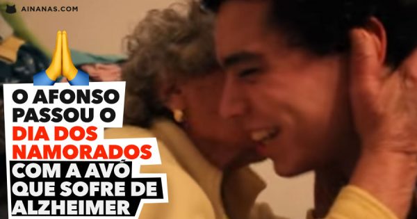 Jovem passa o Dia dos Namorados com a Avó que sofre de Alzheimer