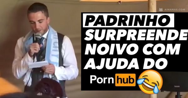Padrinho LENDÁRIO surpreende noivo com ajuda do Pornhub