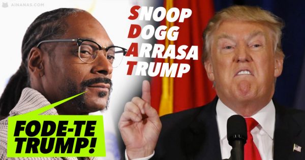 Snoop Dogg manda Trump LEVAR NO CAGUEIRO