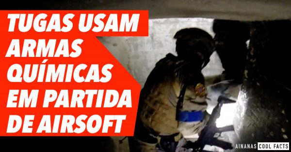 Tugas usam ARMA QUÍMICA em Partida de Airsoft