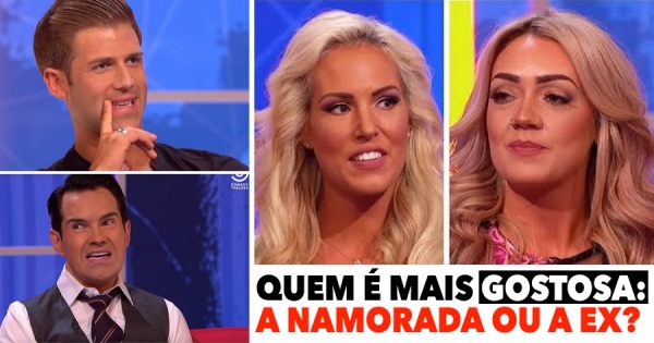 Rapaz forçado a dizer quem é mais gostosa: A NAMORADA ou a EX