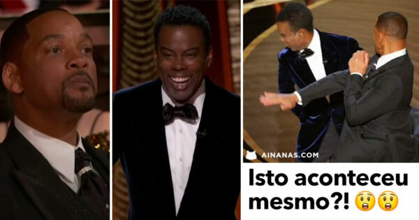 CHAPADA DE WILL SMITH foi o “melhor” momento dos Oscars. Venham os memes!
