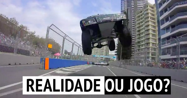 INCRÍVEL: Corrida tão louca que é dificil perceber se é real