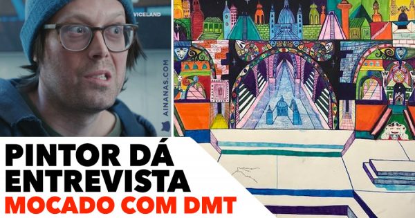 Pintor dá entrevista MOCADO COM DMT