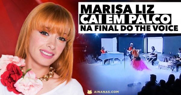 MARISA LIZ CAI EM PALCO na Final do The Voice Portugal