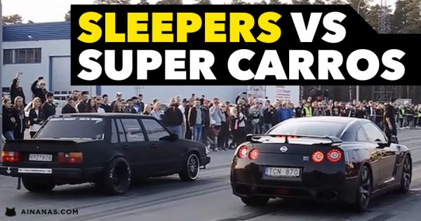 SLEEPERS vs SUPER CARROS ( video )