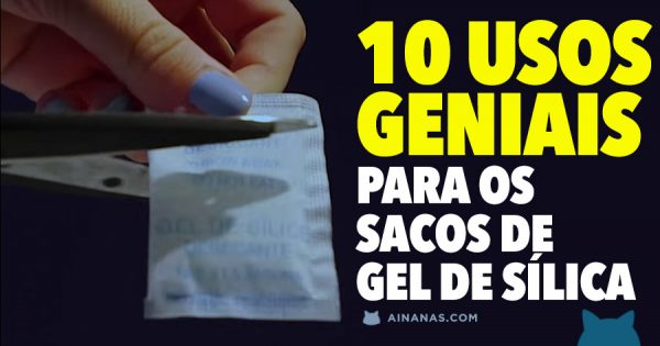 10 Usos Geniais para os SACOS DE GEL DE SILICA