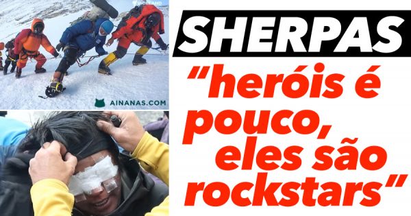 SHERPAS: Heróis que arriscam a vida diariamente no pico do mundo