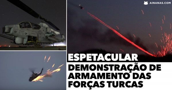 Espetacular demonstração de Armamento das Forças Turcas