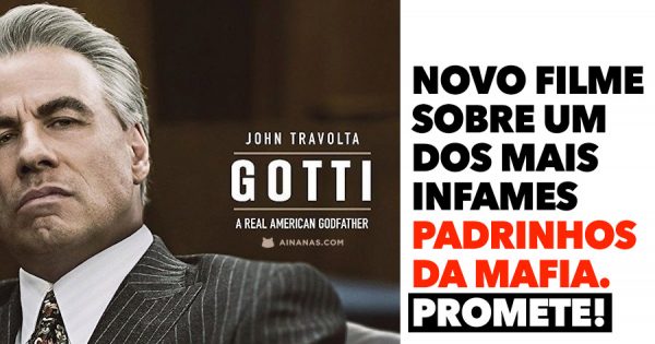 John Travolta é GOTTI em novo filme sobre a Mafia Americana