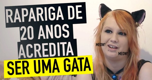 OMG: Maluca de 20 anos Acredita que é UMA GATA