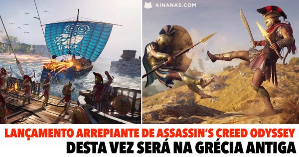 Lançamento Arrepiante de Assassin’s Creed Odyssey