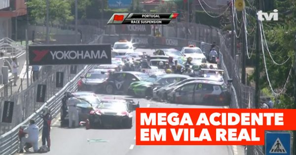 MEGA acidente hoje em Vila Real (WTCR )