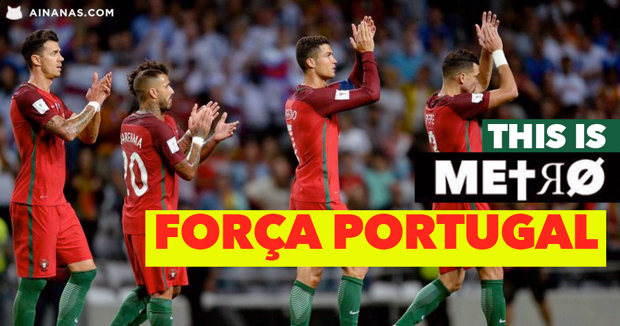 FORÇA PORTUGAL: eleva o hype com este Pray for Portugal