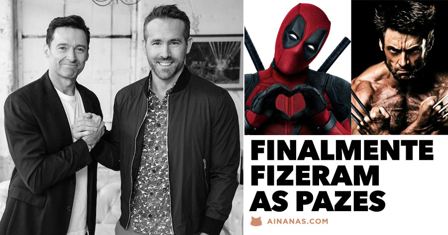 TRÉGUAS: Ryan Reynolds e Hugh Jackman fazem anúncio para empresa um do outro