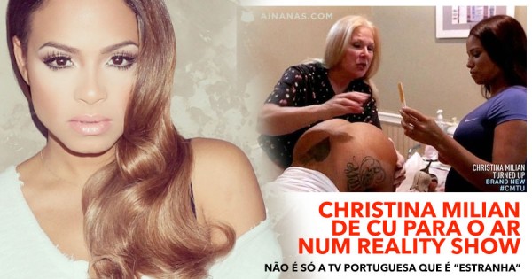 Christina Milian Filmada Enquanto lhe Deixam o Olho do Cu Mais Apresentável