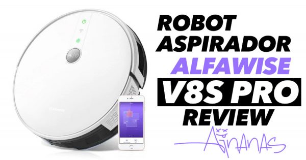 ALFAWISE V8S PRO: robot aspirador económico mas eficaz!