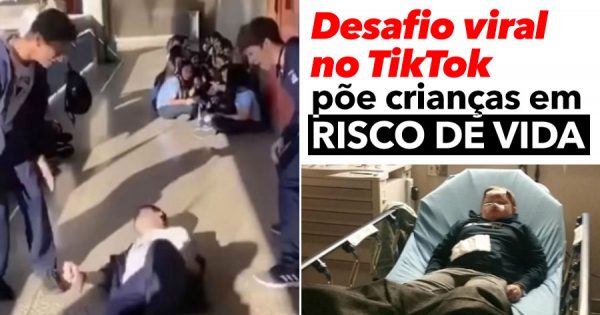 Desafio viral no TikTok põe crianças em RISCO DE VIDA