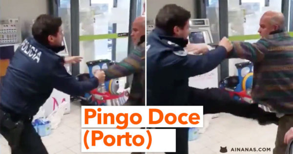 Discussão no PINGO DOCE acaba em Pancada com PSP