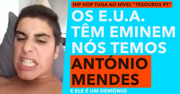 ANTÓNIO MENDES: às vezes é um demónio, só faz asneira!