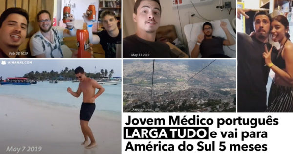 Jovem Médico português LARGA TUDO e vai para América do Sul 5 meses