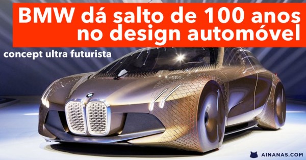 BMW dá Salto de 100 Anos e Revela Modelo ULTRA Futurista