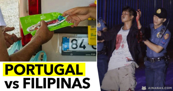 PORTUGAL vs FILIPINAS: descriminalização ou morte para os drogados