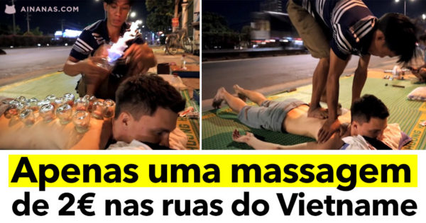 Apenas uma massagem por 2€ na rua do Vietname