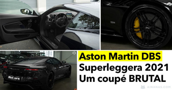 Aston Martin DBS Superleggera 2021. Um coupé BRUTAL