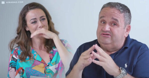 FERNANDO MENDES e FILOMENA CAUTELA emocionam-se durante programa