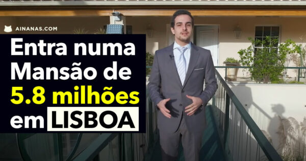 Entra numa MANSÃO de 5.8 MILHÕES em LISBOA