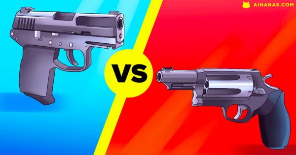 Pistolas VS Revolvers e a evolução das armas de fogo