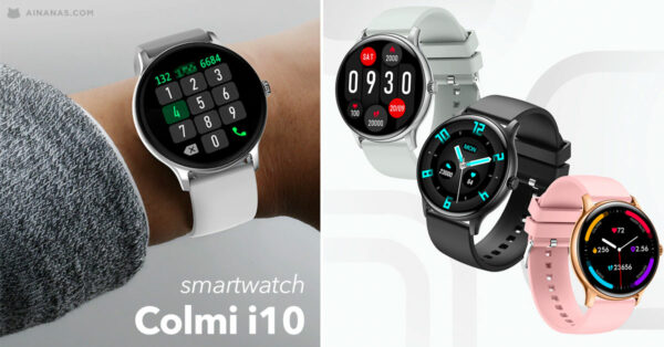 Colmi i10 : Smartwatch elegante com Chamadas Bluetooth