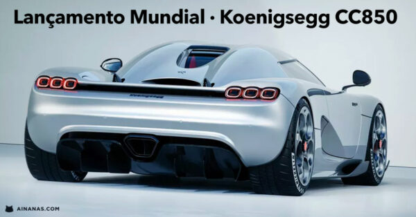 Lançamento Mundial do novo Koenigsegg CC850