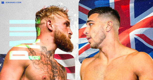 Jake Paul e Tommy Fury num Face-Off Intenso