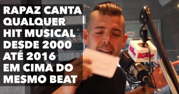 Dude Prova que Consegue Cantar QUALQUER HIT desde o ano 2000 a 2016 num só beat