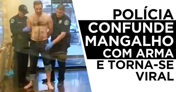 Polícia Confunde MANGALHO com Arma e Torna-se Viral